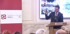 Riprese video in diretta streaming per Federmanager in occasione dell'8 marzo per il Premio Minerva